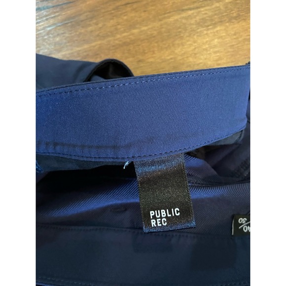 Public Rec Men's (40x30) Workday Pant Staright Leg Navy Blue Chino - Picture 6 of 7